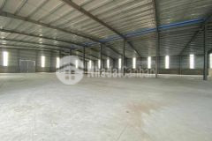Cho thuê kho xưởng kcn thái hòa, đức lập hạ, long an. dt kho 2300m2, giá 147trth