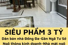 Đầu tư lời ngay lập tứcnhà dân bán ngã tư sở đống đa ngõ thông rộng kinh doanh 35m2 3 tỷ 2