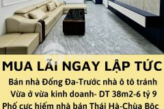 Nhà phố kinh doanh sầm uấtcần bán nhà thái hà đống đa kinh doanh ô tô đỗ cửa 6 tỷ 9