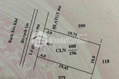 Bán đất view rạch xẻo khế trường lạc