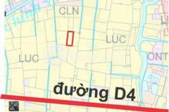 Cần bán 1000m2 đất lúa lô 3 d4 giá đầu tư