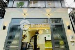 Nhà1 trệt 1 lầu mt tân liêm bình chánh