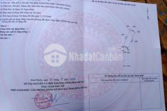 Cần bán đất sổ hồng 12 9x45m gần chợ tân khai