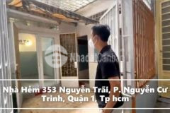 Giá rẻ chính chủ bán nhà nguyễn trãi quận 1