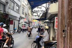 Cho thuê nhà phố chùa liên phái, dt 150m, mt 7,6m, làm studio, spa, coffee, 40tr tl