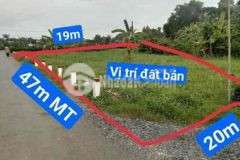 Bán lô đất mặt tiền đường cả cường