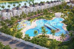 Bán biệt thự vinhomes grand park, 15x28,5m đất, 3 tầng, hoàn thiện bên ngoài