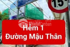 Bán cặp nền trục chính hẻm 1 mậu thân xuân khánh