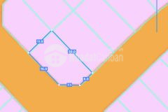 Bán đất mt kdc lavender, thạnh phú, vĩnh cửu 11 x 20, giá 4,38 tỷ