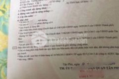 Mặt tiền kinh doanh đường võ văn dũng q tân phú