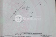 Đất tái định cư bàu đồn gò dầu