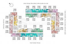 Chung cư blue trâu quỳ, căn 74m2, căn góc giá 24.5trm2