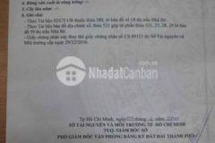 Chính chủ kẹt tiền bán gấp đất hxh tt nhà bè