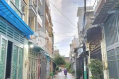 Bình tân hẻm xe tải thông 4 tầng 5 pn ngang lớn