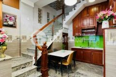 Hẻm 3.5m nguyễn trung trực, 4 x 11m, 3 lẩu, 7.4 tỷ, bình thạnh