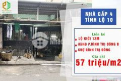 Chính chủ cần bán gấp nhà mt hẻm xe hơi đường tl10