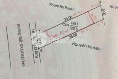 Mặt tiền dx041 phú mỹ 5x25 thổ cư 80m2