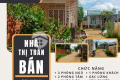 Nhà 2 mặt tiền nở hậu thị trấn h. đức trọng t. lâm đồng.
