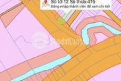 Bán đất mặt tiền đường cầu xe xã lộc an chính chủ