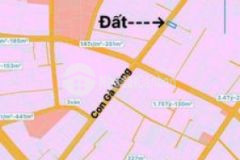 Đất mặt tiền con gà vàng vĩnh thanh dt 391m2