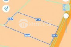 Đất shr cln 10000m21ty399tr xã đông hòa 25m mt