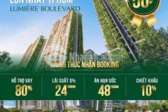 Sở hữu căn hộ xanh lumiere boulevard chỉ từ 495 tr