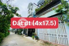 Đất thổ cư 4x17 5 tx25