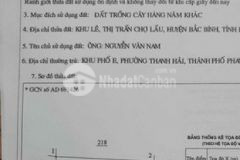 Lô chợ lầu vuông vức sát đường liên huyện giá rẻ