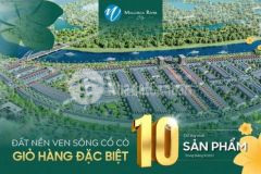 Ra mắt 10 lô mặt sông cách biển chỉ 1 5km