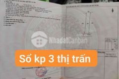 Giá bán 10 3trm2 đất tt trảng bom