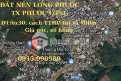 Bán đất nền long phước thị xã phước long giá gốc