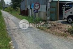 Mặt tiền kênh hai đen thạnh lợi xã bình tân