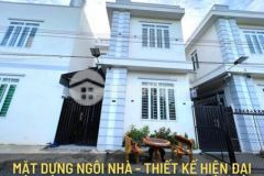 Nhà lầu thiết kế hiện đại tặng nội thất cao cấp