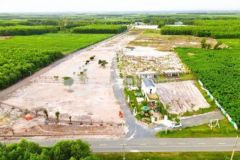 Đất nền thổ cư sổ hồng long mỹ láng dài đất đỏ