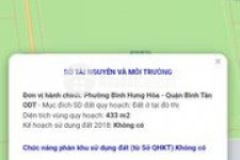 Đất vuông 2 mặt đường xe ben