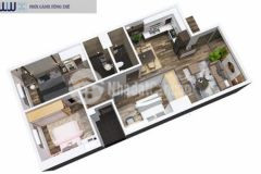 Nhượng lại ch 3pn 85m2 giá 1 83 tỷ eurowindow