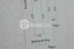 Bán nhanh nhà 2tầng 2 mê mt trường sơn kẹp kiệt 6m