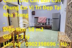 Chính chủ cần bán căn chung cư tại nha trang