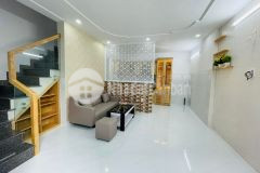 Ms 098 bán nhà mới đẹp 1 trệt 1 lầu đường mạc đĩnh chi, p4, vũng tàu.