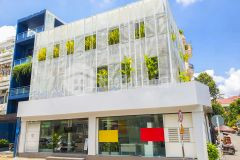 Bán nhà quận 1, góc 2 mt nguyễn văn thủ và trần doãn khanh, 15x17m, 2 tầng