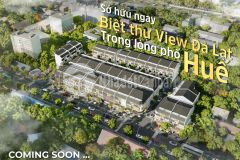 Bán nhà liền kề biệt thự song lập mang đậm khí hậu đà lạt trong lòng tp huếgiá rẻ