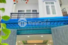Nhà mới đẹp hẻm xe hơi nở hậu nội thất cao cấp