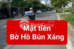 Bán vài miến đất mặt tiền bờ hồ bún xáng an khánh