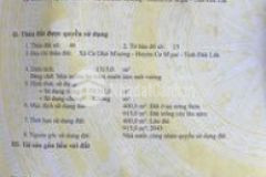 Cần tiền bán lô đất thổ cư