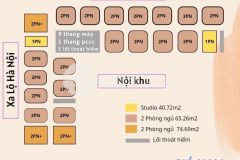 Bán căn hộ the gió riverside 3 mặt sông vành đai 3 hồ bơi infinity giai đoạn 1