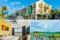 Nhà 3 tầng nam hội an city trả trước 1,5 tỷcăn 40 có nhà được sổ