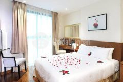 Trần hưng đạo ô tô vào nhà 9 tầng hiệu suất kd đỉnh mặt tiền rộng.