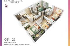 Cần bán nhanh căn hộ 3pn, 75m2 thông thuỷ, giá 3,6 tỷ dự án vinhomes smart city