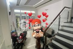 Bán nhà ngang 4x12.5m 4 tầng 5pn ôtô đỗ cửa đường số 10 p.tân quy q.7 8.99 tỷ. lh 0972998989