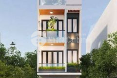 Bán nhà phố đương hoang bât đat 4x14 đúc 3 tấm